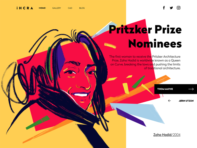 architecture magazine website design