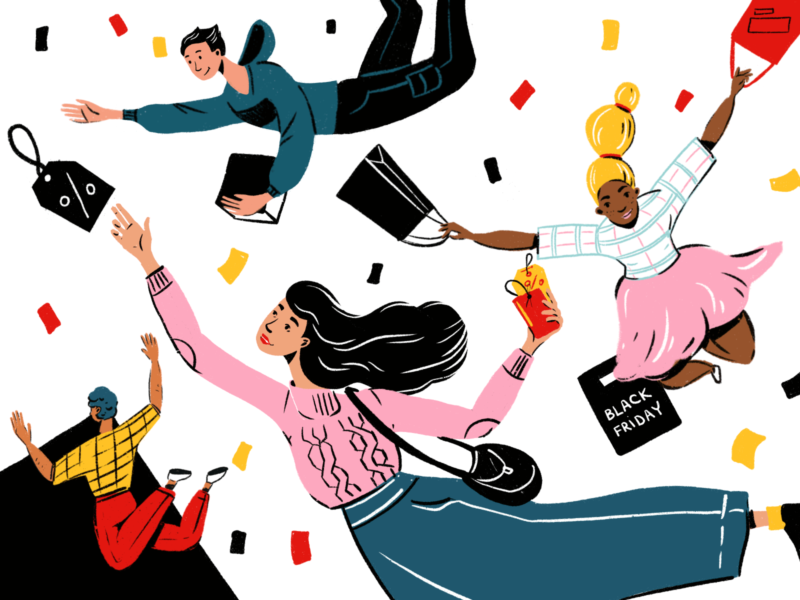 ecommerce shopping illustration