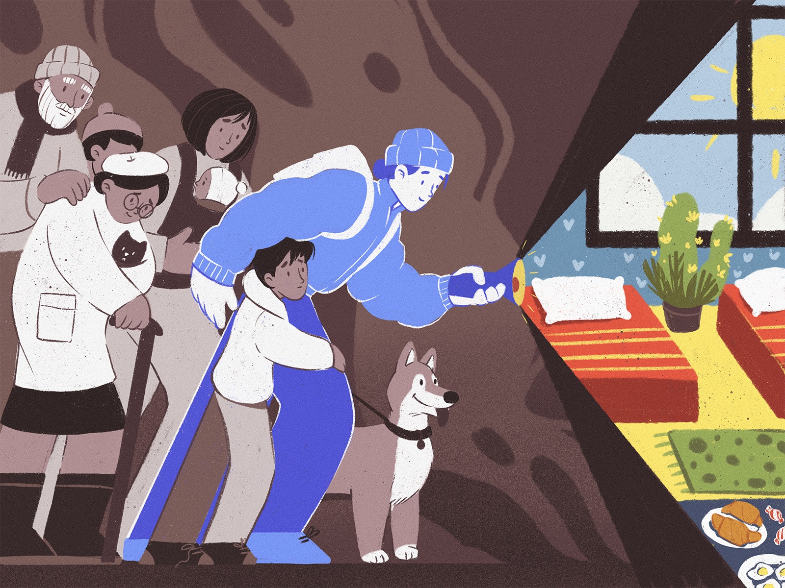 thanks to volunteers tubikarts illustration