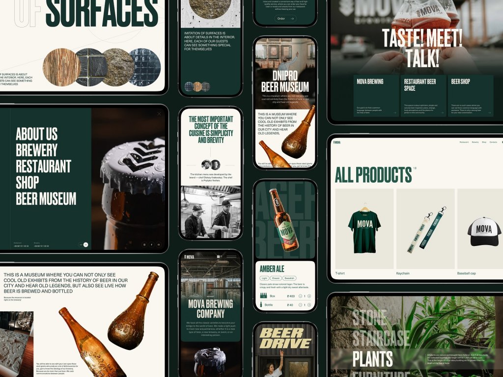 case study mova brewery website tubik blog