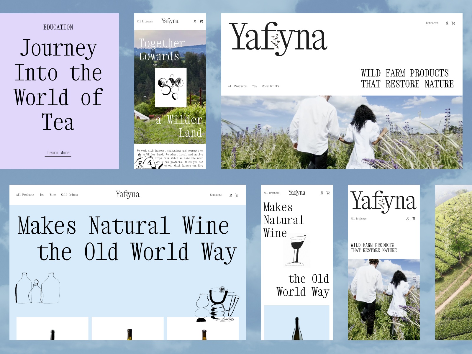 wildfarm drinks ecommerce website case study tubik